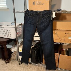 Men's Dark Blue Jeans